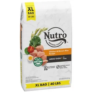 40 Lb Nutro Adult Dog Chicken, Rice & Sweet Potato - Food